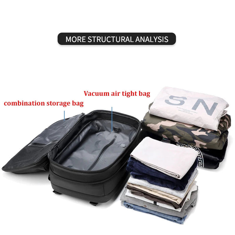 Glanmia™ ExpandPro Travel Backpack Glan Mia