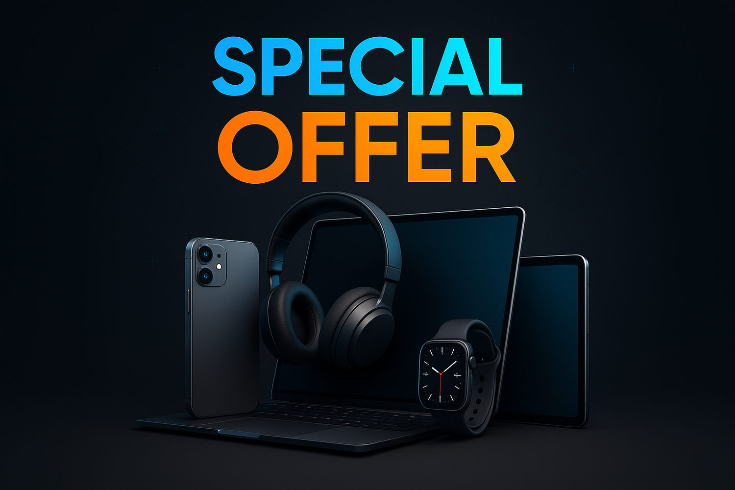 can you make me a portrait image for gadgets-electronics special offer collection