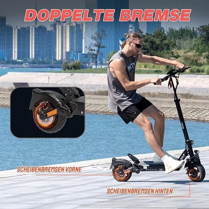 Glanmia™ Electric Scooter D5 – 500W Urban Power Glan Mia