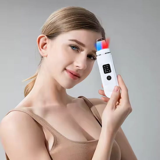 Ultrasonic Skin Scrubber Peeling Blackhead Remover