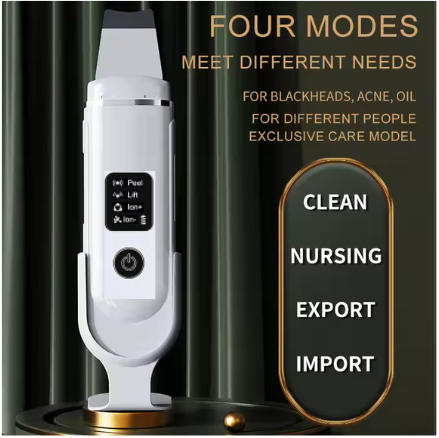 Ultrasonic Skin Scrubber Peeling Blackhead Remover Mia Vita
