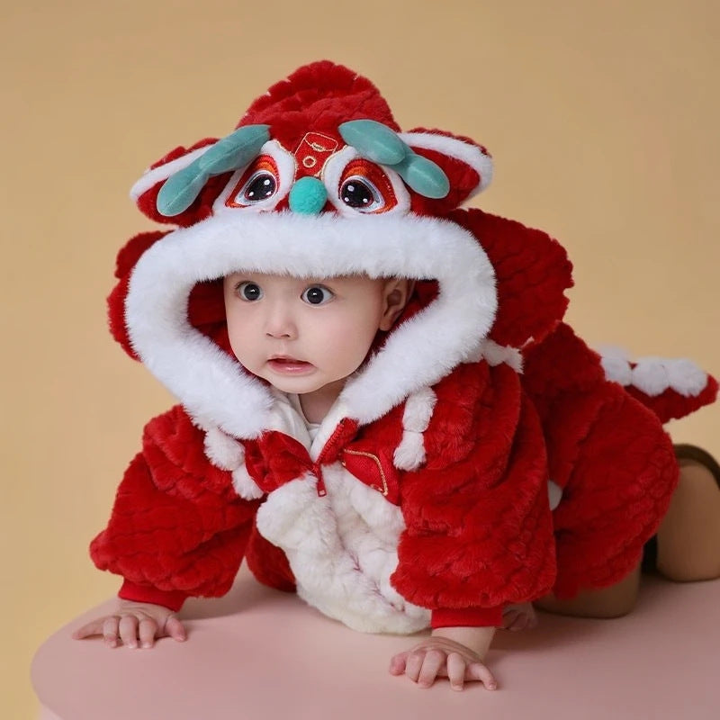 Winter Fleece-lined Thickened Jumpsuit Glan Mia