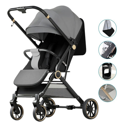Lightweight Foldable Baby Stroller Mia Vita
