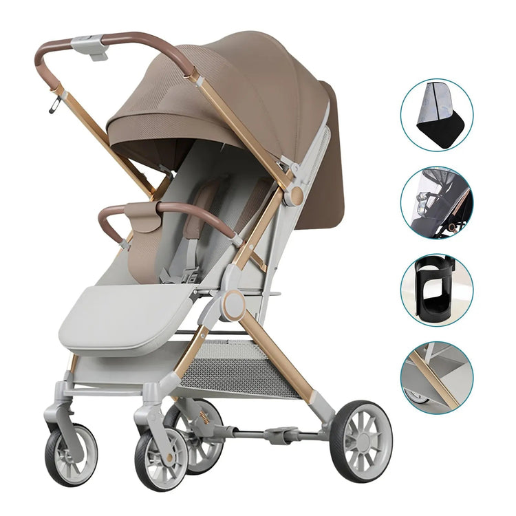 Lightweight Foldable Baby Stroller Mia Vita