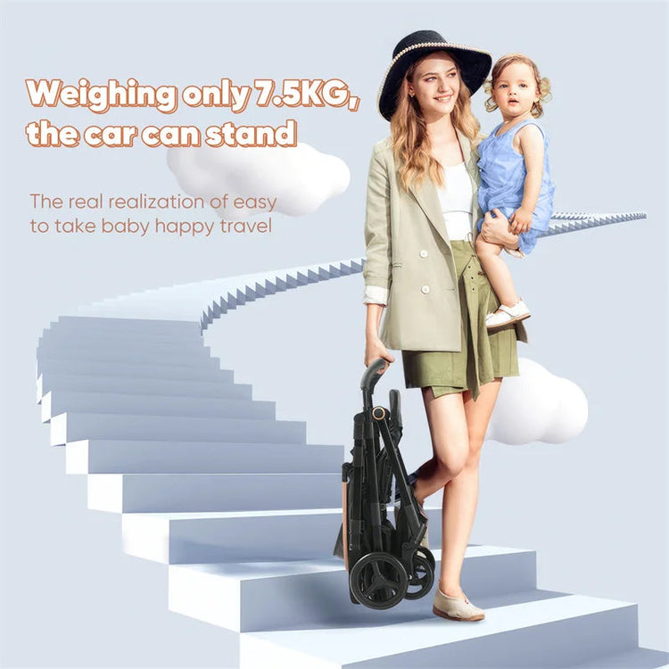 Lightweight Foldable Baby Stroller Mia Vita