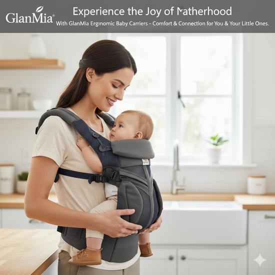 MIA VITA Ergonomic Baby Carrier – Cotton, Breathable &amp; Fully Adjustable Mia Vita