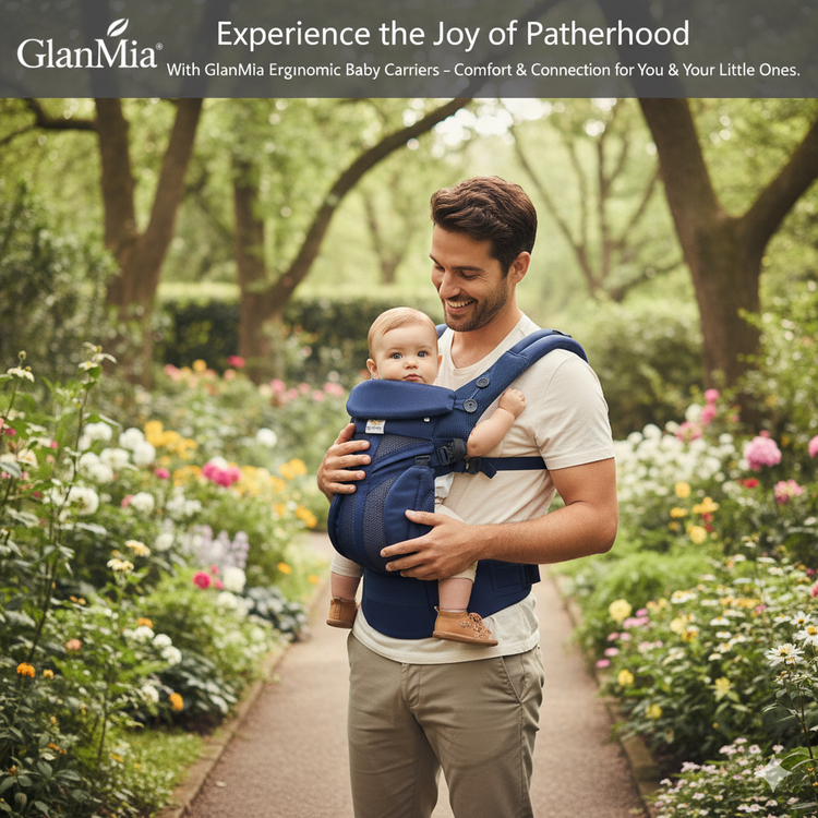 MIA VITA Ergonomic Baby Carrier – Cotton, Breathable &amp; Fully Adjustable Mia Vita