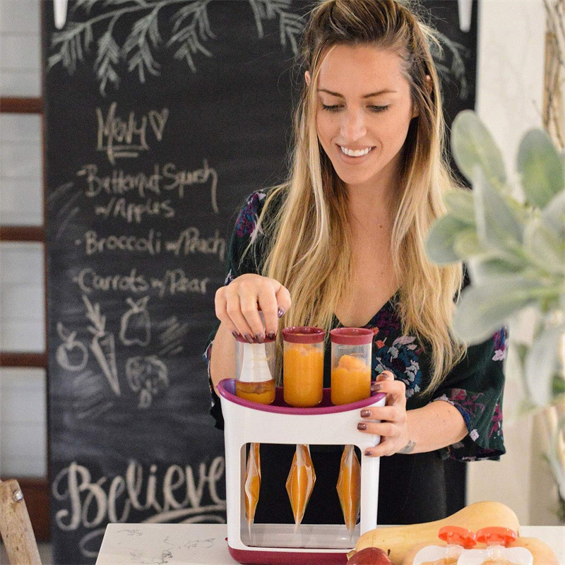 GlanMia™ Baby Food Squeeze Station Glan Mia