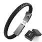 Leather Mini USB Bracelet Data Charging Cable Gadget-3