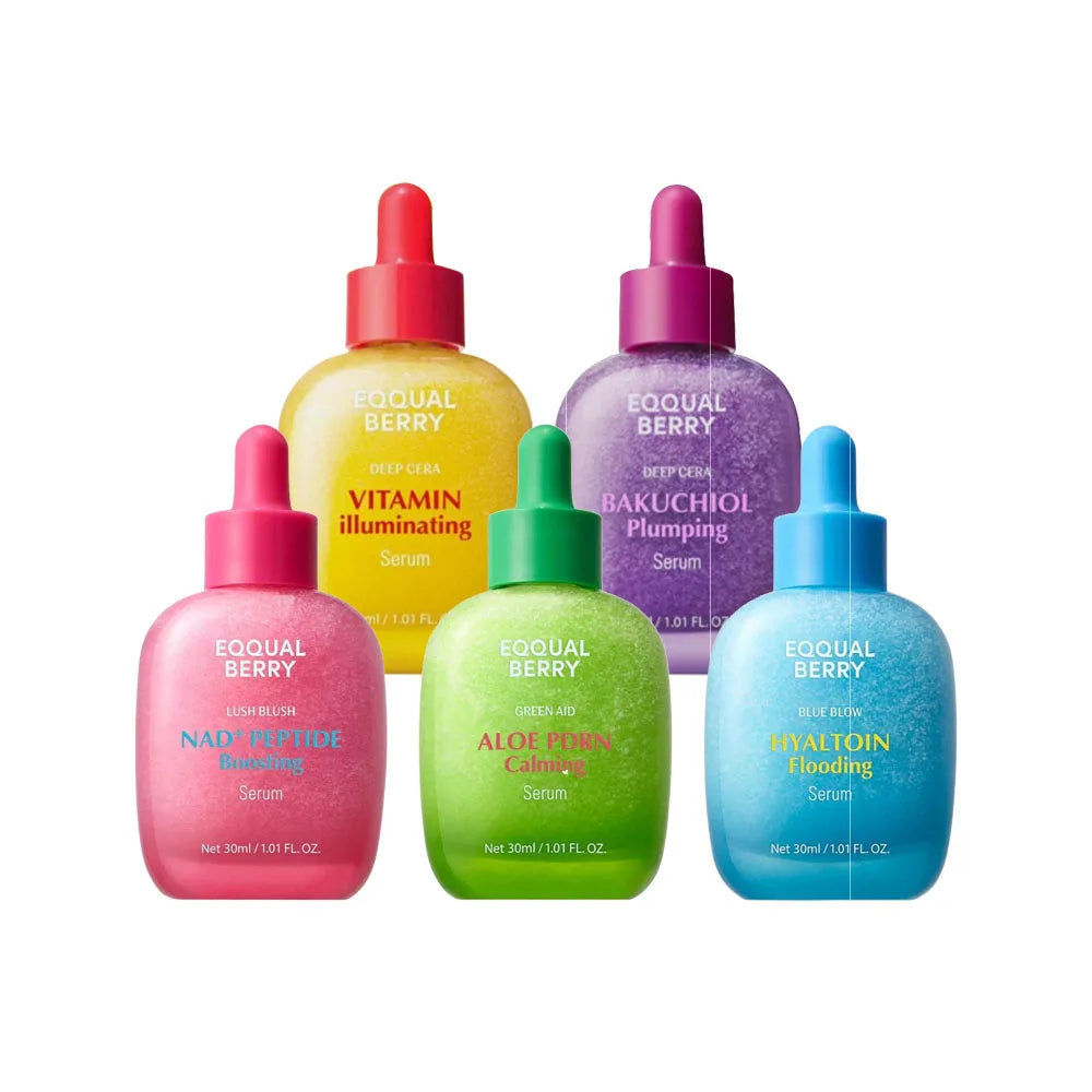 Korean Skincare Bakuchiol Plumping Serum - Hydrating VC Brightening Serum For Fading Acne Scars On The Face Glan Mia