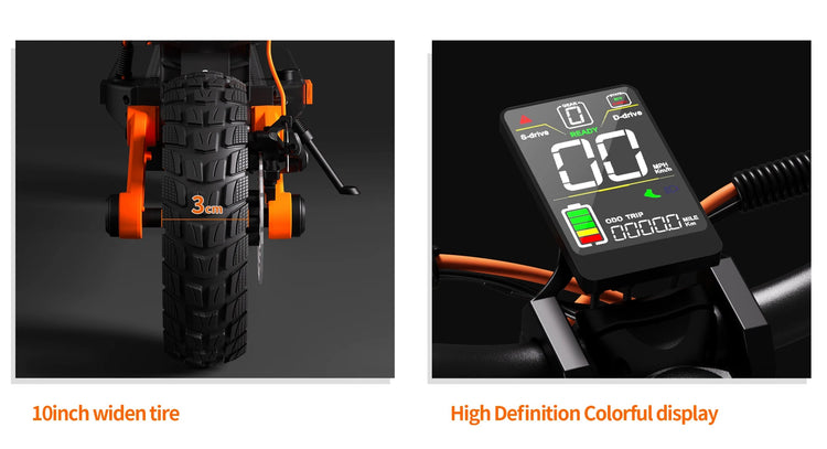 Glanmia™ S5 Pro E-Scooter – ABE Certified, 48V 13Ah, 500W Motor Glan Mia