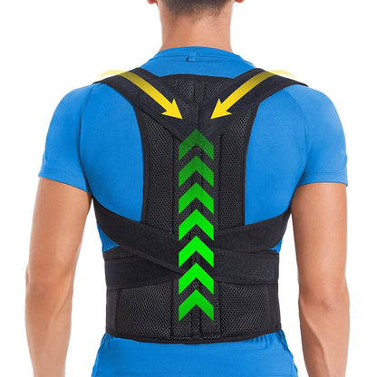 Glanmia™ Posture Corrector Brace – Improve Back & Shoulder Alignment Daily