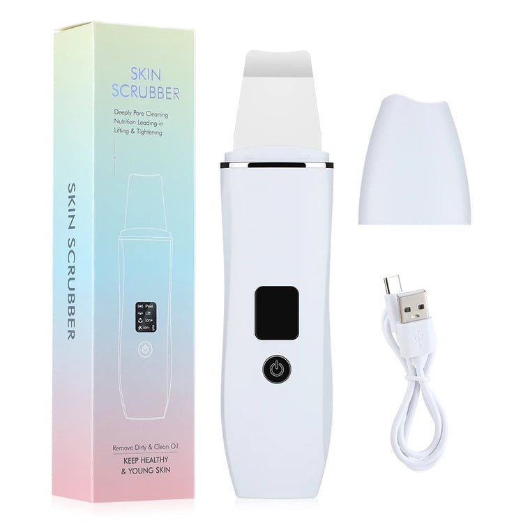 Ultrasonic Skin Scrubber Peeling Blackhead Remover Mia Vita