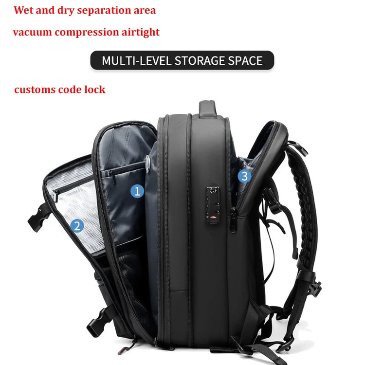 Glanmia™ ExpandPro Travel Backpack Glan Mia