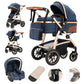 3-in-1 Baby Stroller – Foldable, Multifunctional & Travel-Ready