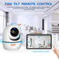 Glanmia™ 5" Video Baby Monitor – PTZ Camera, Temperature Sensor, Lullabies Glan Mia