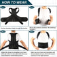 Glanmia™ Invisible Posture Corrector – Adjustable Back & Shoulder Support