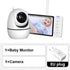 Glanmia™ 5" Video Baby Monitor – PTZ Camera, Temperature Sensor, Lullabies Glan Mia