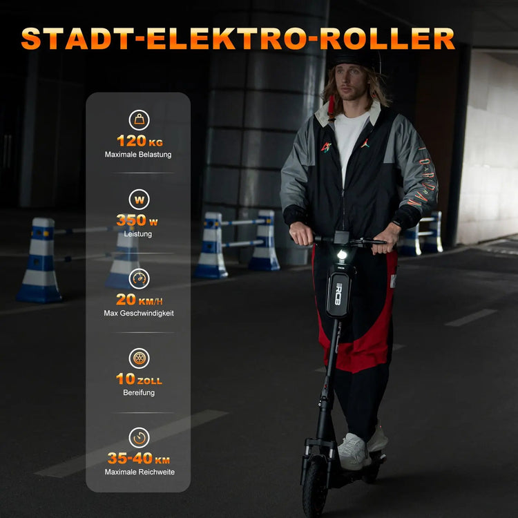 Glanmia™ ABE 350W Foldable Electric Scooter Glan Mia