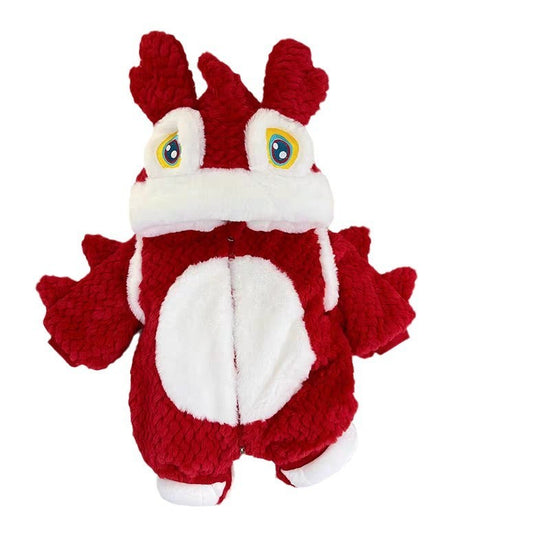 Winter Fleece-lined Thickened Jumpsuit Glan Mia