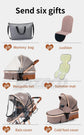 3-in-1 Baby Stroller – Foldable, Multifunctional & Travel-Ready
