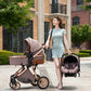 3-in-1 Baby Stroller – Foldable, Multifunctional & Travel-Ready