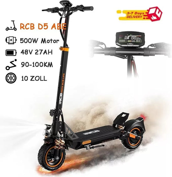 Glanmia™ Electric Scooter D5 – 500W Urban Power