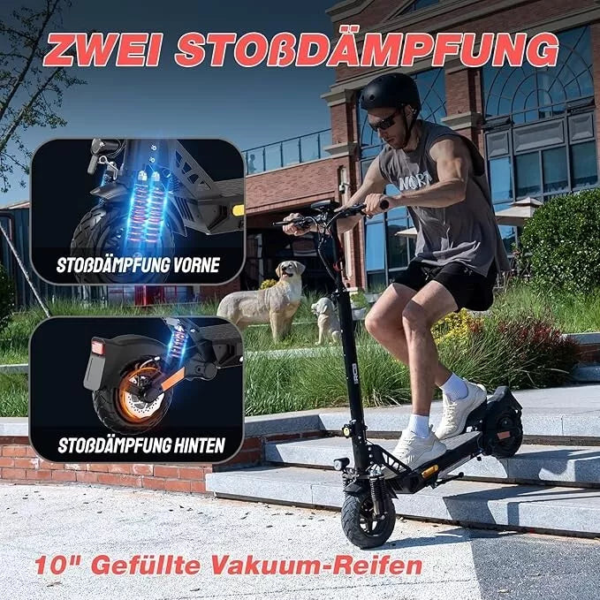 Glanmia™ Electric Scooter D5 – 500W Urban Power Glan Mia